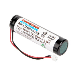 LI-ION Battery Pack 3.7 volt 2600 mah 1S1P rechargeable